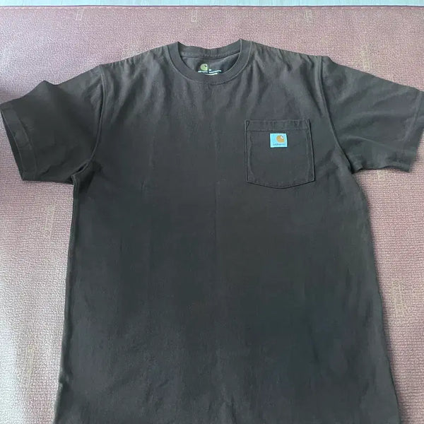 [BUNJANG] Carhartt K87 Pocket T-Shirt Dark Brown / 칼하트 포켓 반팔 k87 다크브라운