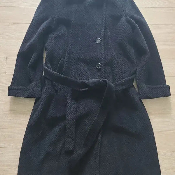 [BUNJANG] Yohanex Women's Wool Blend Alpaca Coat Black Size 88 / 요하넥스 여성용 울혼방 알파카코트 88 99 100 103 105