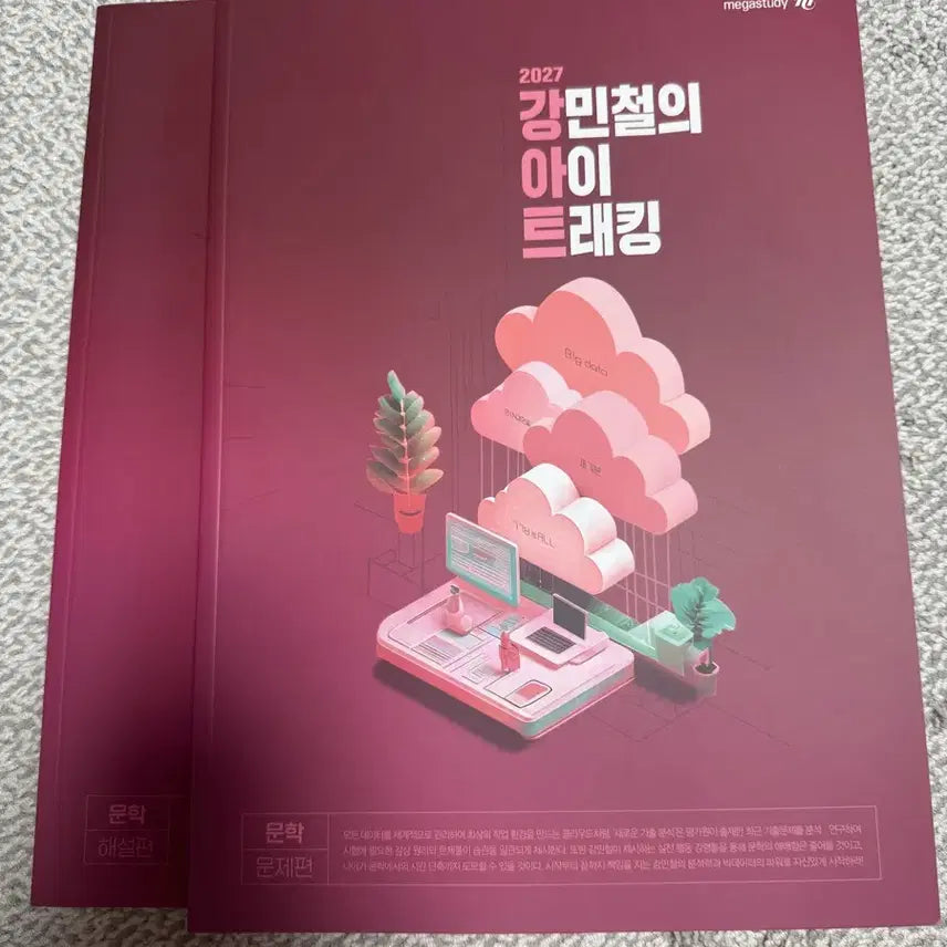 [BUNJANG] 2027 Kang Min-chul Eye-Tracking Literature Textbook / 2027 강민철 아이트래킹 문학 새책