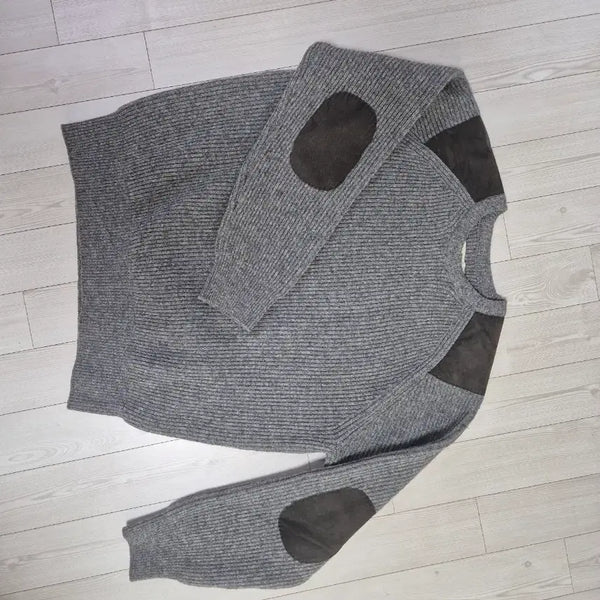 [BUNJANG] Pottery Military Knit Grey Size 5 / 포터리 밀리터리 니트 그레이 5사이즈