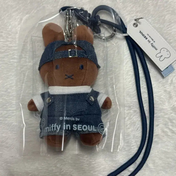 [BUNJANG] Melanie x Miffy Store Keyring Denim Miffy Park Jihoon / 서울 성수 미피스토어 멜러니 키링 양도 / 데님 미피 박지훈