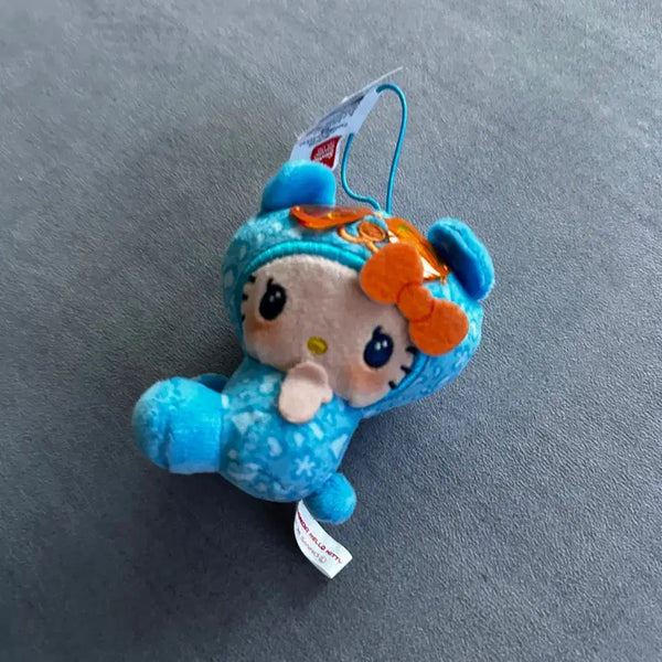 [BUNJANG] Gyaru Kitty Leopard Kitty Keychain Set / (새상품) 갸루키티, 레오파트키티 키링
