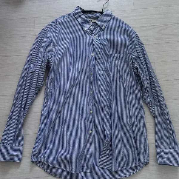 [BUNJANG] Uniqlo Striped Shirt L / 유니클로 스트라이프셔츠 L