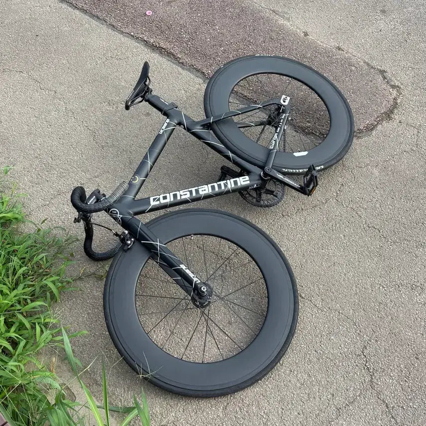 [BUNJANG] Abain Matte Black Bicycle (2024 Model) / 어베인 멧블랙 반차 판매