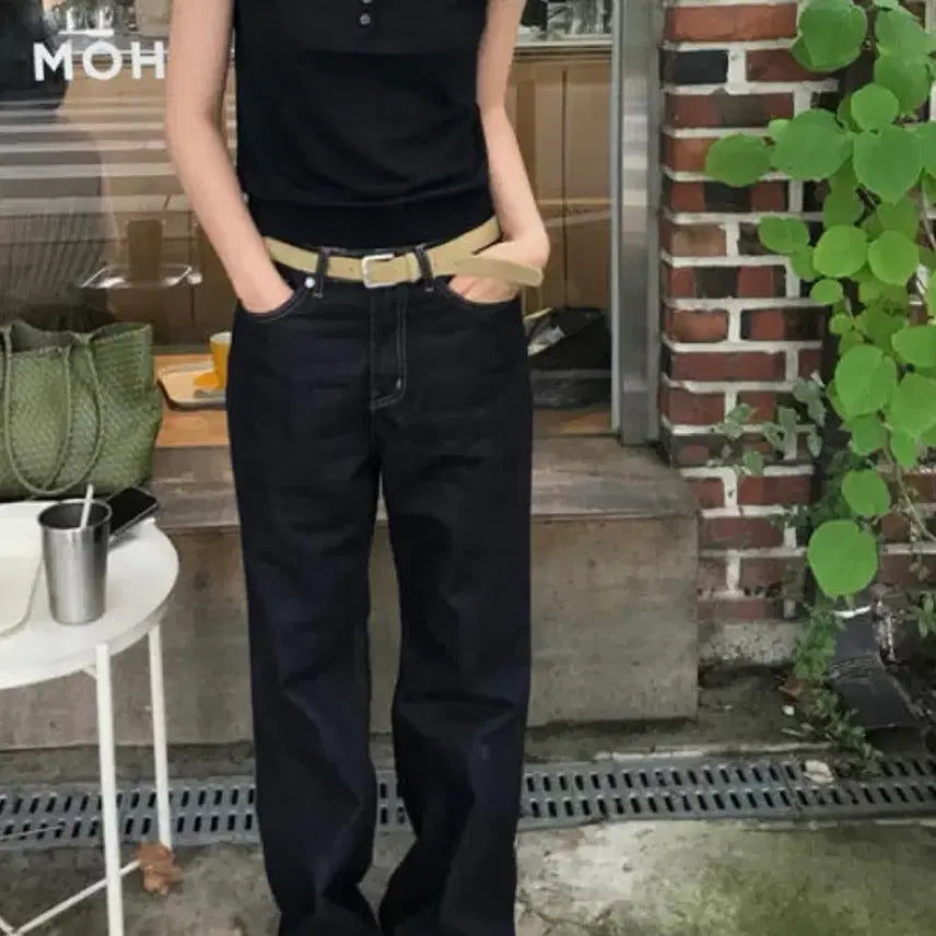 [BUNJANG] BLEMISH Semi-Flare Jeans / 블렘토 세미플레어진