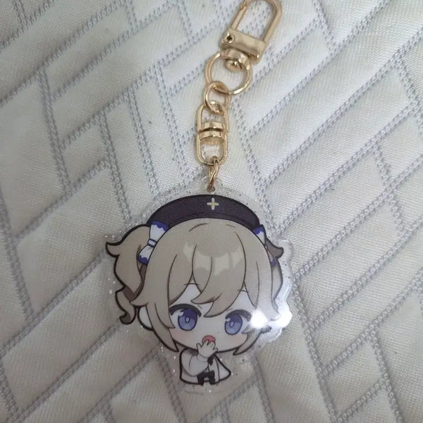 [BUNJANG] Genshin Impact Barbara Acrylic Keyring Collaboration / 원신 바바라 아크릴 키링 콜라보