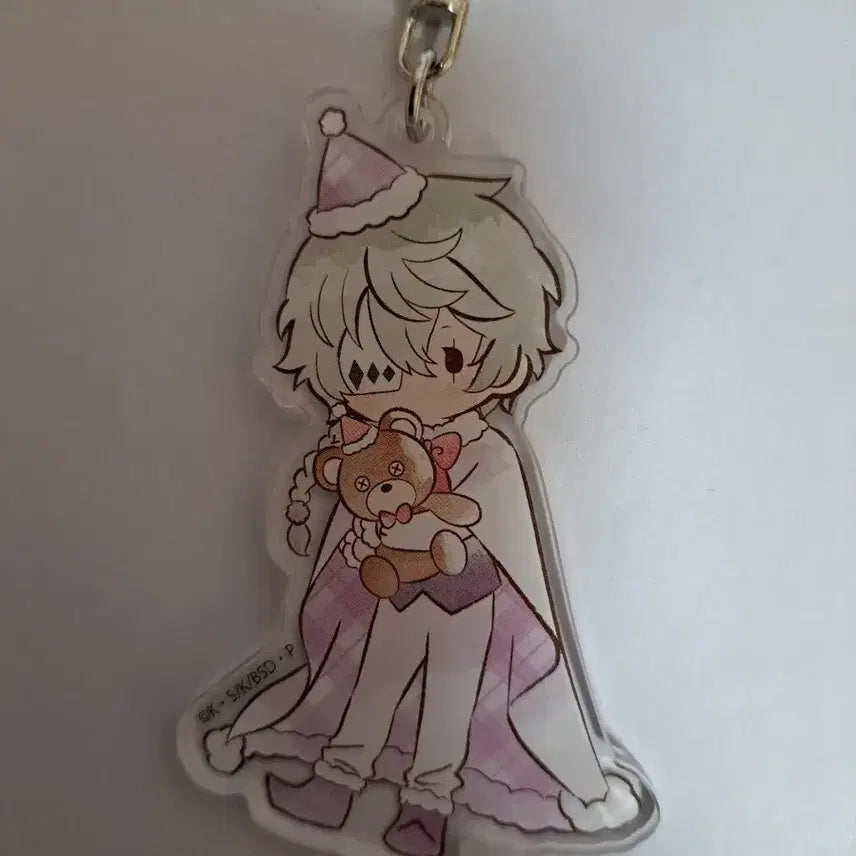 [BUNJANG] Bungo Stray Dogs Nikolai Christmas Acrylic Keyring / 문스독 니콜라이 크리스마스 아크릴 키링 판매