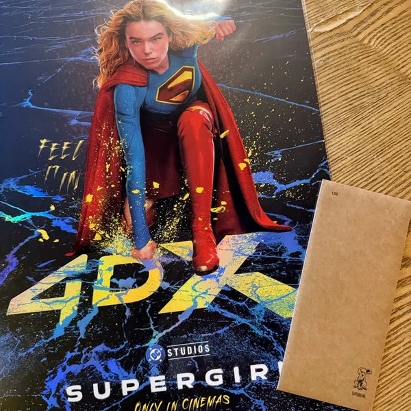 [BUNJANG] SUPERGIRL 4DX Poster Bundle Set / 슈퍼걸 4dx 포스타 ttt 일괄