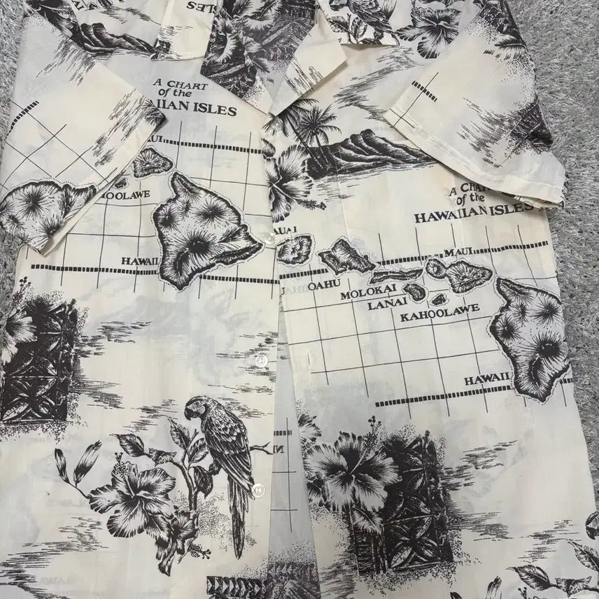 [BUNJANG] Howie Hawaiian Shirt Size 100 / 하와이제 HOWIE 셔츠 사이즈 100