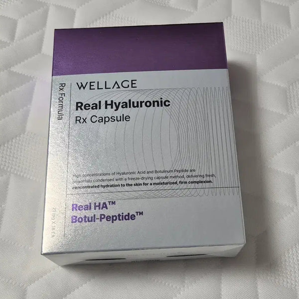 [BUNJANG] Vellurge Real Hyaluronic Rx Capsule Season 4 (18 count) / 웰라쥬 리얼 히알루로닉 Rx 캡슐 시즌4
