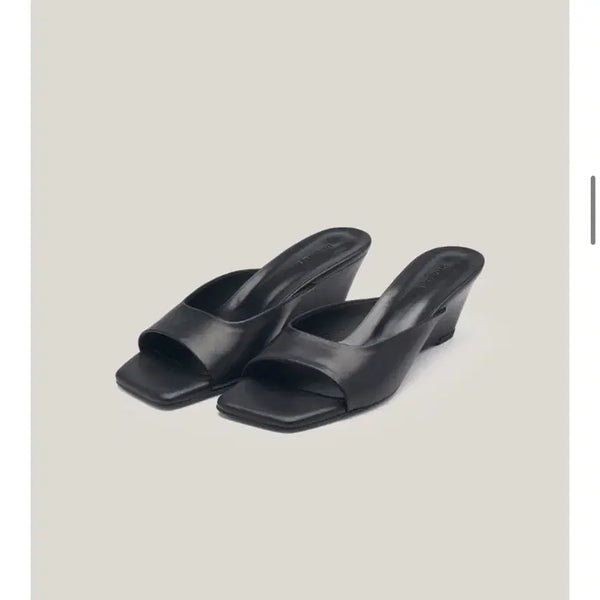 [BUNJANG] Fresh Label Kkamy Wedge Heels 5cm (230) / 프레쉬라벨 까미웨지힐 5cm 230