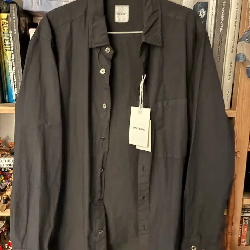 [BUNJANG] Sage de Cret Typewriter Shirt Black M / sage de cret 타입라이터 셔츠 블랙 m