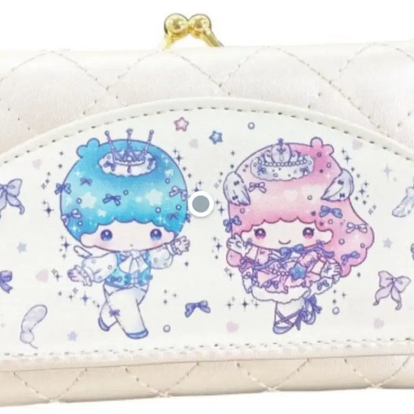 [BUNJANG] Little Twin Stars Kiki & Lala Dolly Mix Bi-fold Wallet / 리틀트윈스타 키키라라 돌리믹스 반지갑