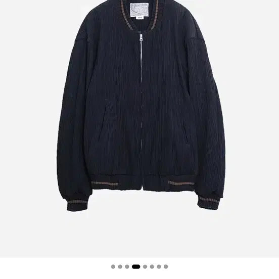 [BUNJANG] 999 Humanity X My Library Pleated Blouson Navy M / [M] 999휴머니티 X 마이라이브러리 플리츠 블루종