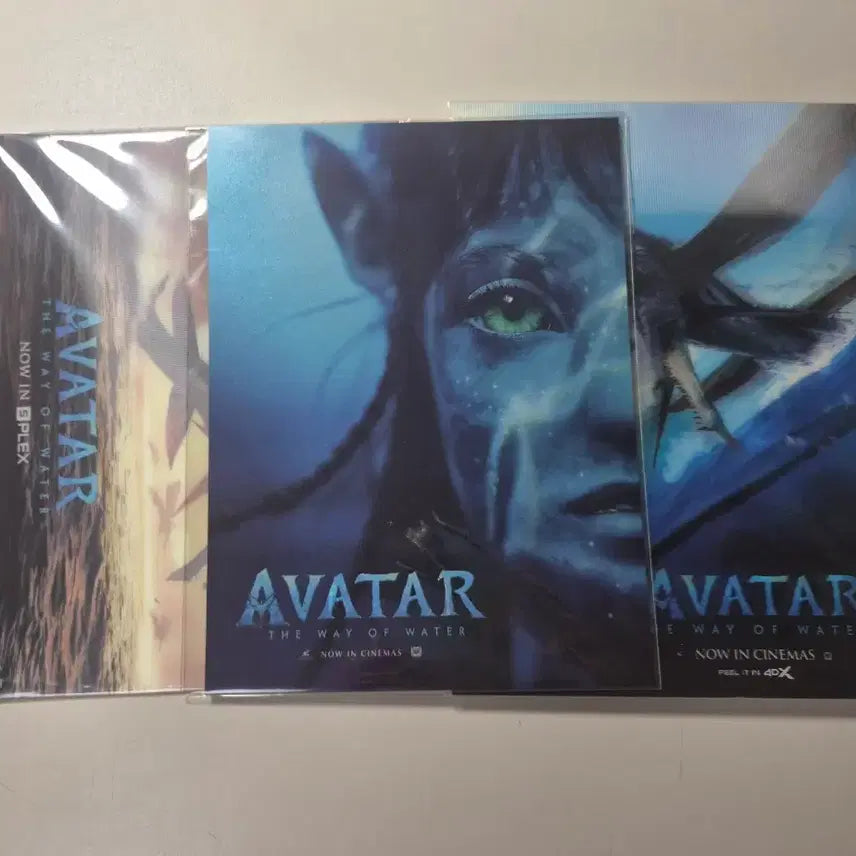 [BUNJANG] Avatar: The Way of Water 3D Lenticular & Art Card Bundle Set / 아바타 물의길 3d 렌티큘러, 아트카드 일괄