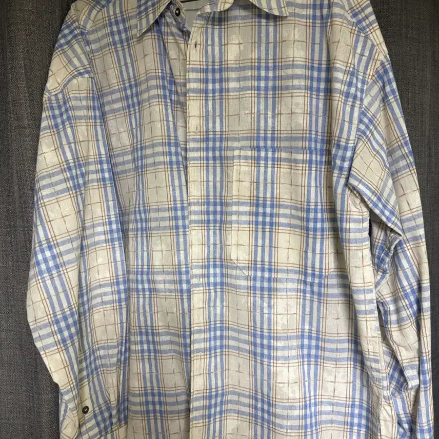 [BUNJANG] The Open Product Checkered Shirt Size 2 / 밈더워드로브 체크셔츠 2사이즈
