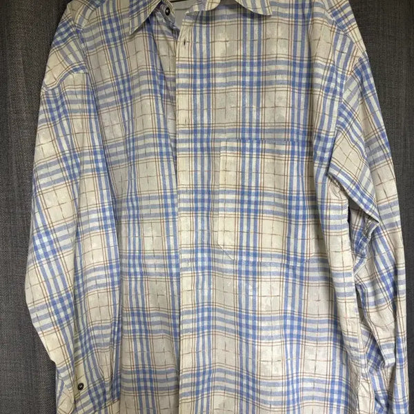 [BUNJANG] The Open Product Checkered Shirt Size 2 / 밈더워드로브 체크셔츠 2사이즈