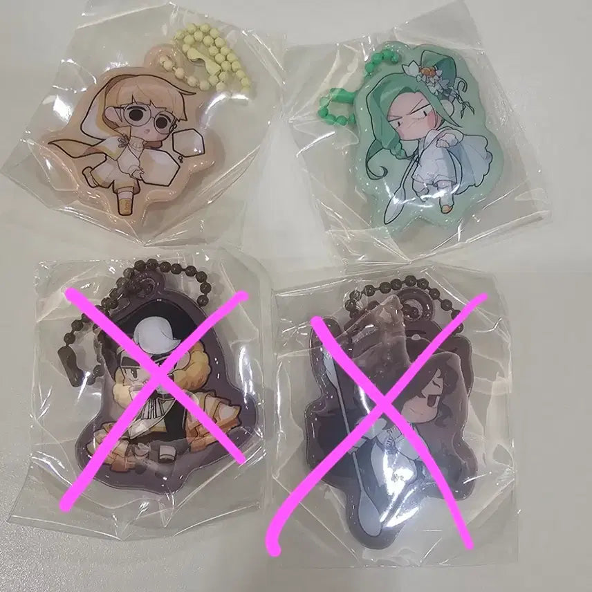 [BUNJANG] Zombie High Dessert Squishy Keychain / 좀비고 팝업 디저트 말랑 키링 교/판