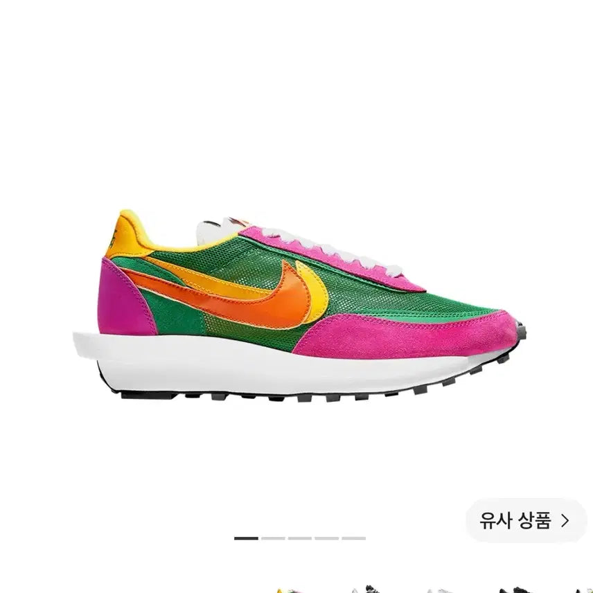 [BUNJANG] Nike x Sacai LDWaffle Pink Green / [260] 나이키 x 사카이 LD와플 핑크 그린
