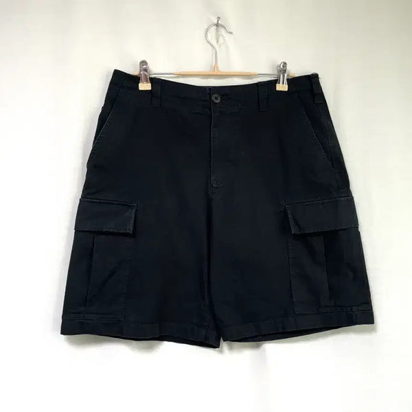 [BUNJANG] Nike SB Ripstop Cotton Spandex Skate Cargo Shorts - Black / 나이키SB 립스탑 코튼 스판 스케이트 카고 반바지 _ 블랙