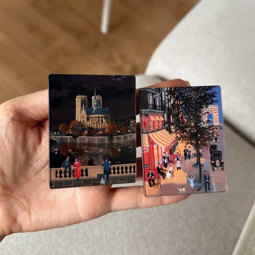 [BUNJANG] France Paris Landmark Magnet Set (Notre Dame, Arc de Triomphe, Champs-Élysées) / 마그넷 프랑스 파리 노트르담 대성당 개선문 샹젤리제 거리 여행