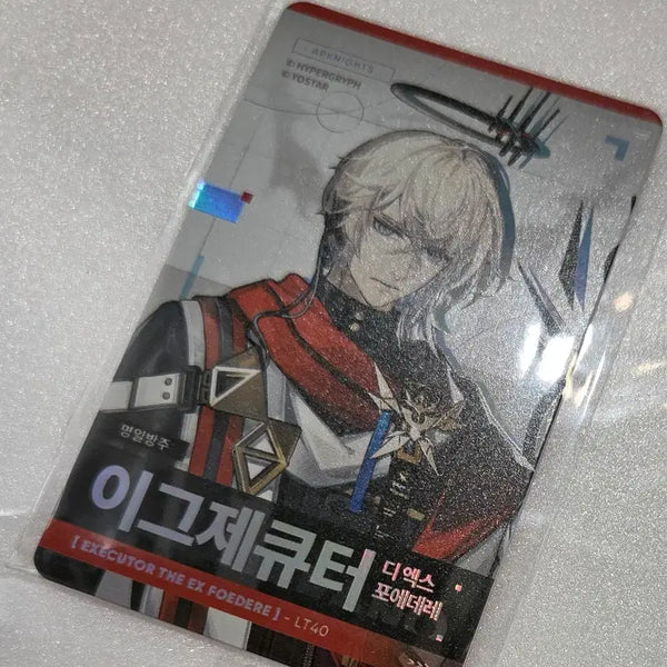 [BUNJANG] Arknights Exusiai Photocard / 명일방주 팝업 이그제큐터 익제 포토카드