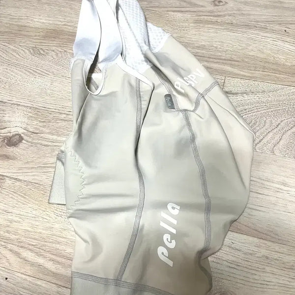 [BUNJANG] Castelli Women's Cycling Bib Shorts XS Beige / 펠라 여성빕 xs