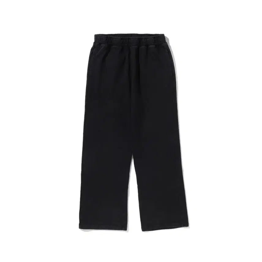 [BUNJANG] BAPE One Point Garment Dyed Relaxed Fit Sweatpants / 베이프 원포인트 가먼트다이 릴랙스핏 스웨트팬츠