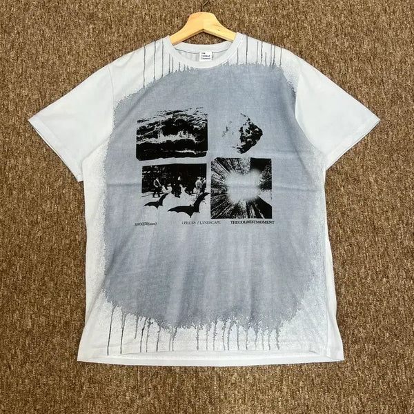 [BUNJANG] The Coldest Moment Graphic T-shirt M / 더 콜디스트 모먼트 그래픽 반팔티 M