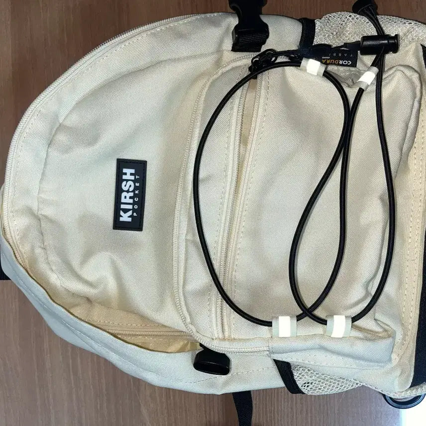 [BUNJANG] Kirsh Pocket Technical Sling Bag Ivory / 키르시 포켓 테크니컬 슬링백 [아이보리]