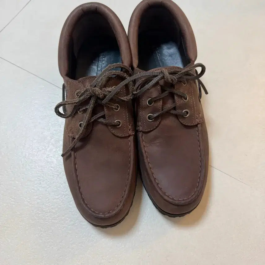 [BUNJANG] Timberland x Thisisneverthat 3-Eye Authentic Boat Shoes / 팀버랜드 x 디스이즈네버댓 3 아이 어센틱 보트 슈즈 255