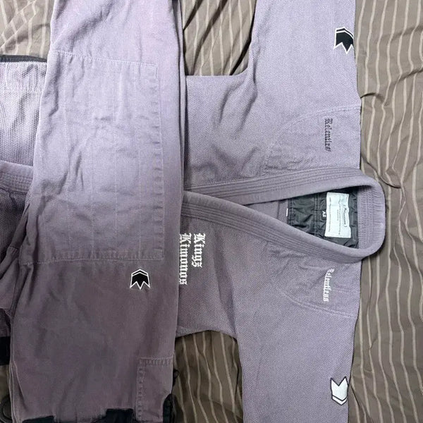 [BUNJANG] Kingz Relentless Jiu Jitsu Gi A2 Charcoal Gray / 킹즈 주짓수도복 릴렌트레스 A2 차콜그레이 택포 20