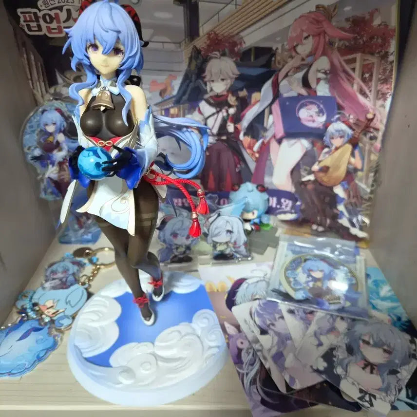[BUNJANG] Genshin Impact Ganyu Figure & Merchandise Set / 원신 감우 피규어 굿즈 세트