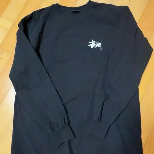 [BUNJANG] Stussy Long Sleeve T-Shirt Black / 스투시 긴팔 티셔츠 블랙