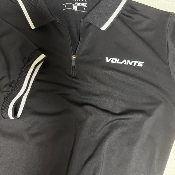 [BUNJANG] Volante Vortex Collar Zip Short Sleeve / 볼란테 볼텍스 카라 집업 반팔