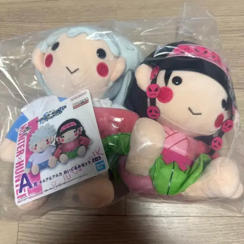 [BUNJANG] Hunter x Hunter Ichiban Kuji Prize A Killua & Alluka Figure / (미개봉)제일복권 헌터헌터 A상 키르아&아르카 새상품