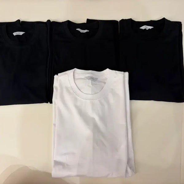 [BUNJANG] Riua CP30 Short-Sleeve T-Shirts Set (4 Pieces) / 리우아 cp30 반팔티셔츠 4장