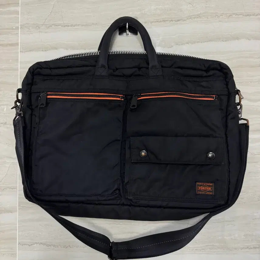 [BUNJANG] Yoshida Porter x Yomiuri Giants Tanker Briefcase / 요시다포터 탱커 x 요미우리 자이언츠 브리프케이스