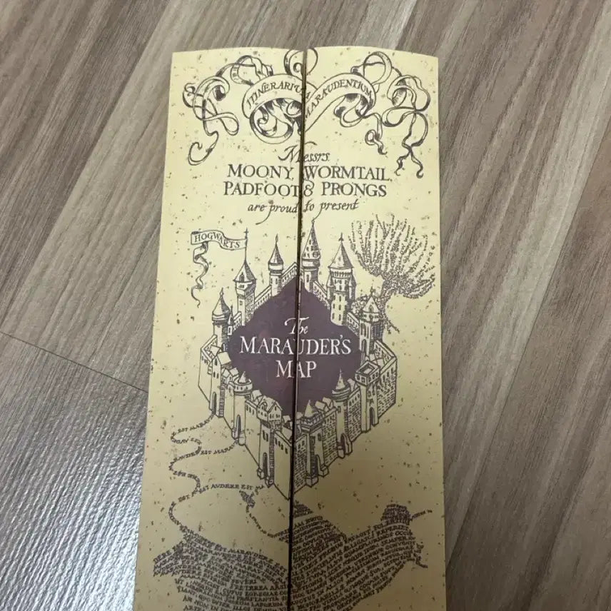 [BUNJANG] Harry Potter Marauder's Map / 해리포터지도