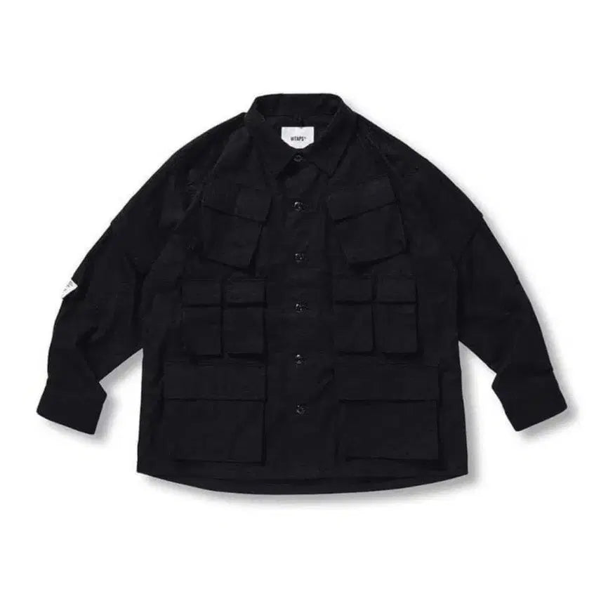 [BUNJANG] WTAPS Modular Shirt Jacket Black XL XXL / [04] WTAPS MODULAR 더블탭스 모듈라 셔츠 자켓 블랙 XL XXL 105 110