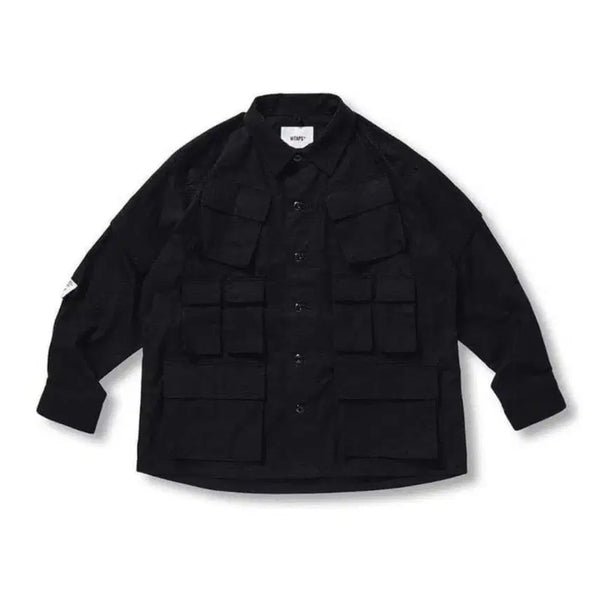 [BUNJANG] WTAPS Modular Shirt Jacket Black XL XXL / [04] WTAPS MODULAR 더블탭스 모듈라 셔츠 자켓 블랙 XL XXL 105 110