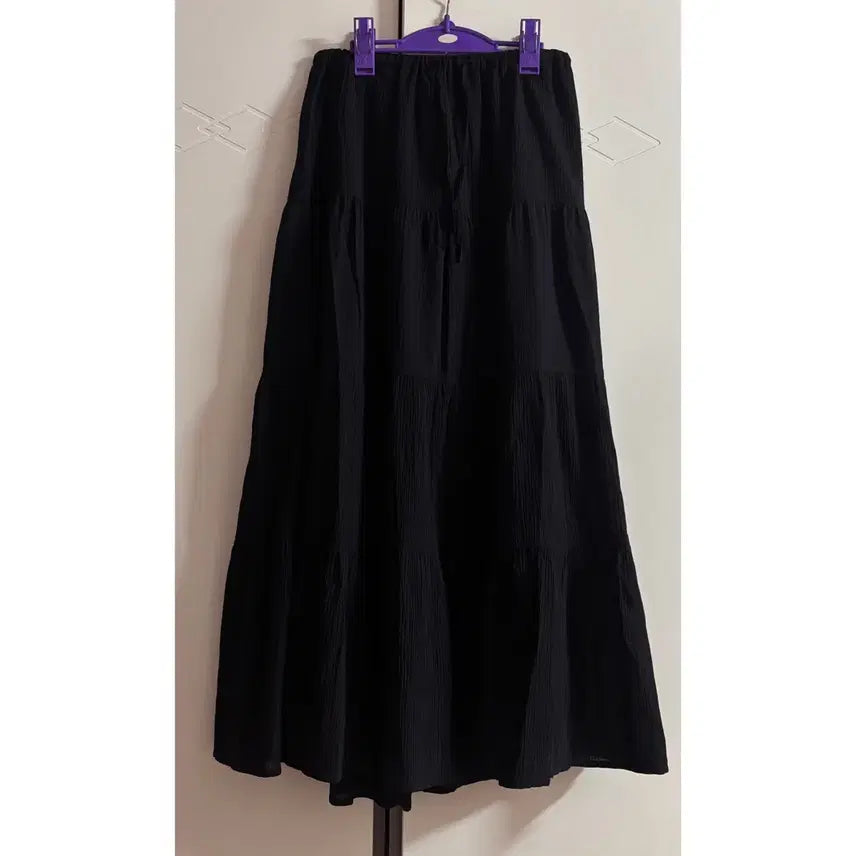 [BUNJANG] Vintage Tiered Maxi Skirt / (택포) 빈티지 캉캉 롱스커트