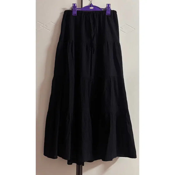 [BUNJANG] Vintage Tiered Maxi Skirt / (택포) 빈티지 캉캉 롱스커트