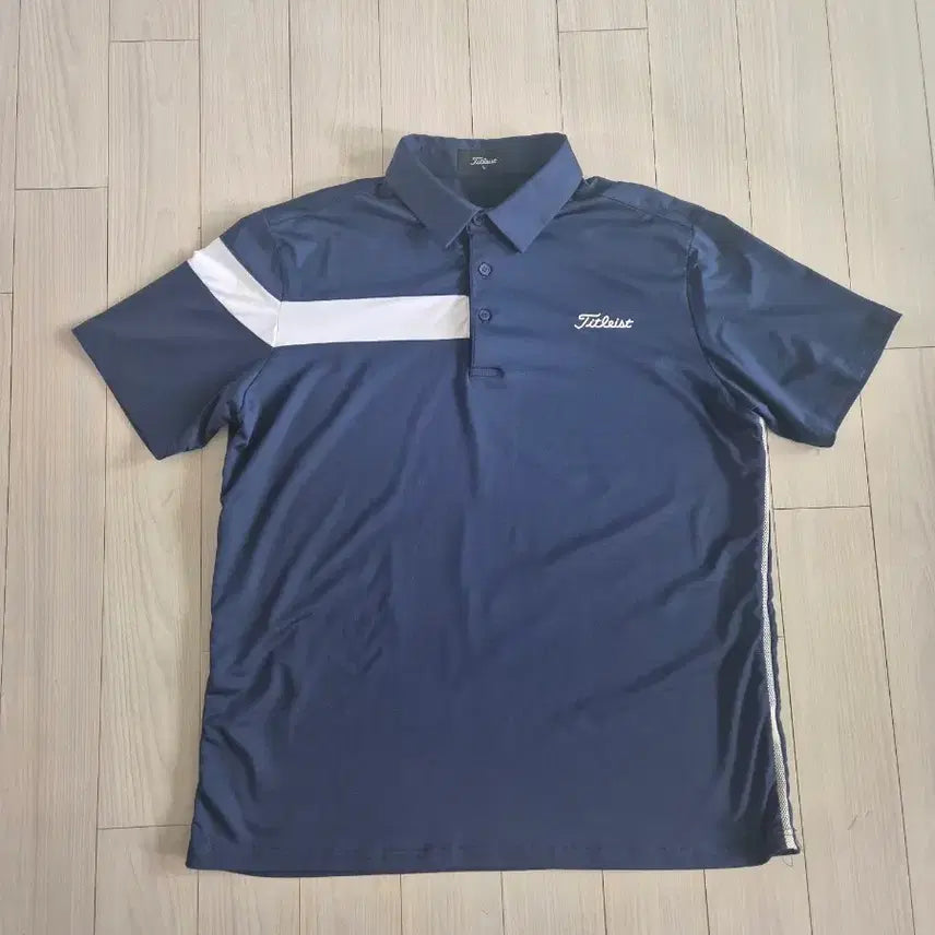 [BUNJANG] Titleist Kara Golf T-Shirt (Size 100) / 타이틀리스트 카라골프티(100)