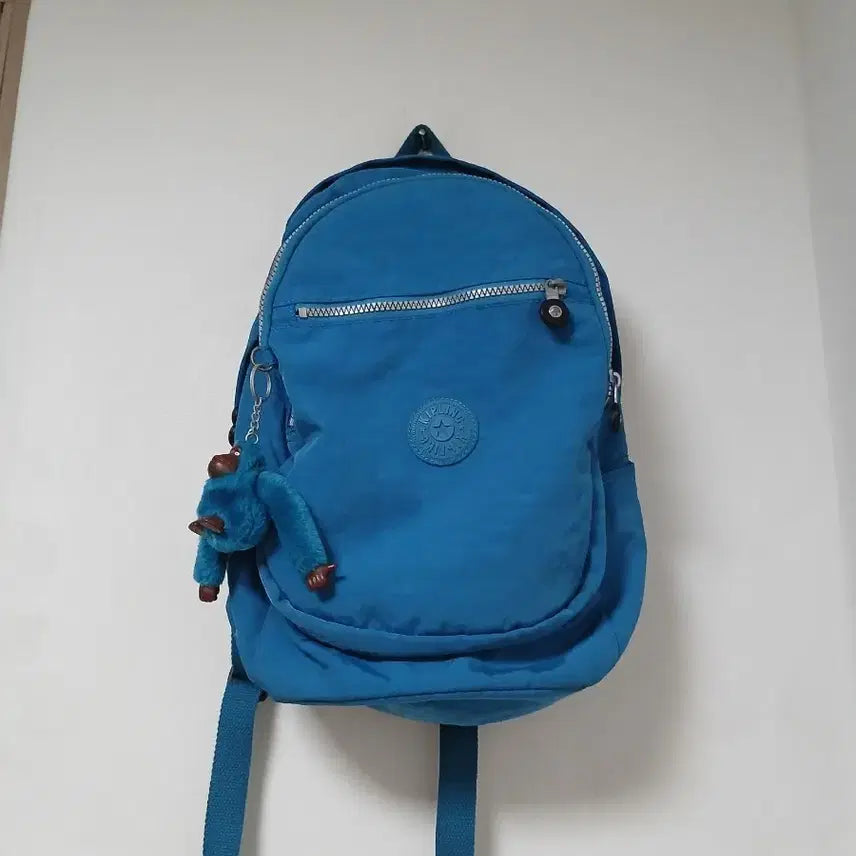 [BUNJANG] Kipling Backpack Blue 25x35 / 키플링 백팩 블루 25  35