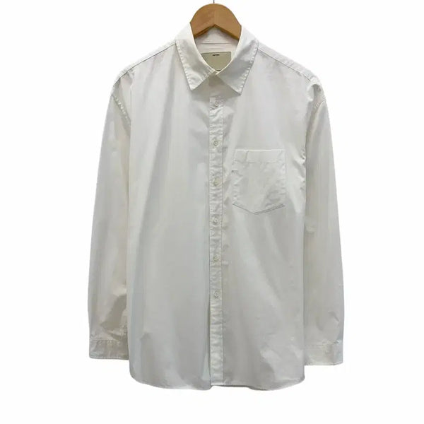 [BUNJANG] Pottery Comfort Oxford Shirt White / 포터리 컴포트 옥스포드 셔츠 화이트 (2/105~110)