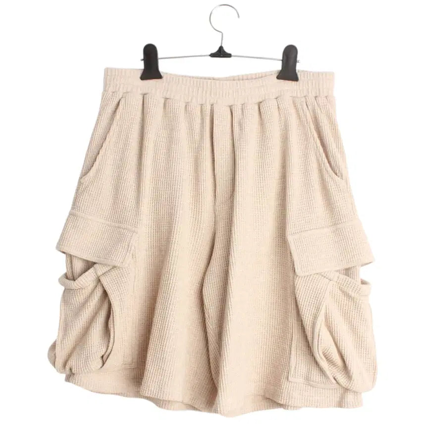 [BUNJANG] M Scoop Waffle Cargo Shorts / M 스쿠프 와플 카고 반바지