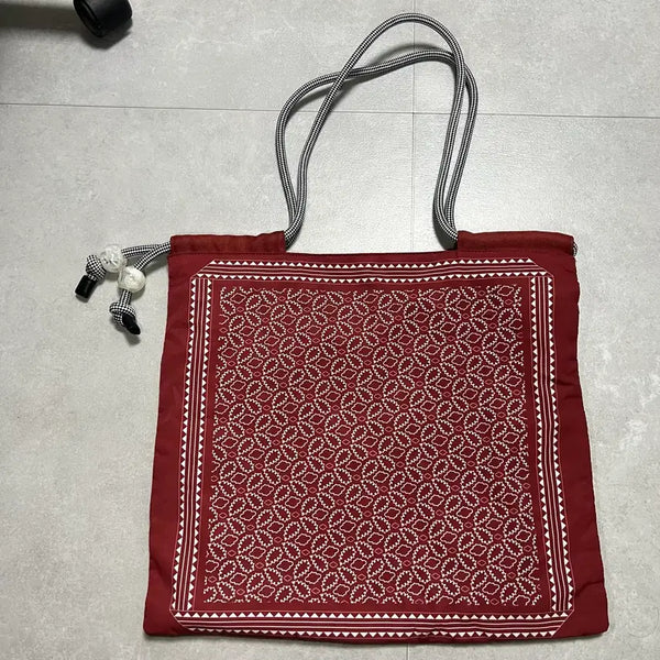 [BUNJANG] Oryani Pattern Bandana Shoulder Bag / 오야니 패턴 반다나 숄더백