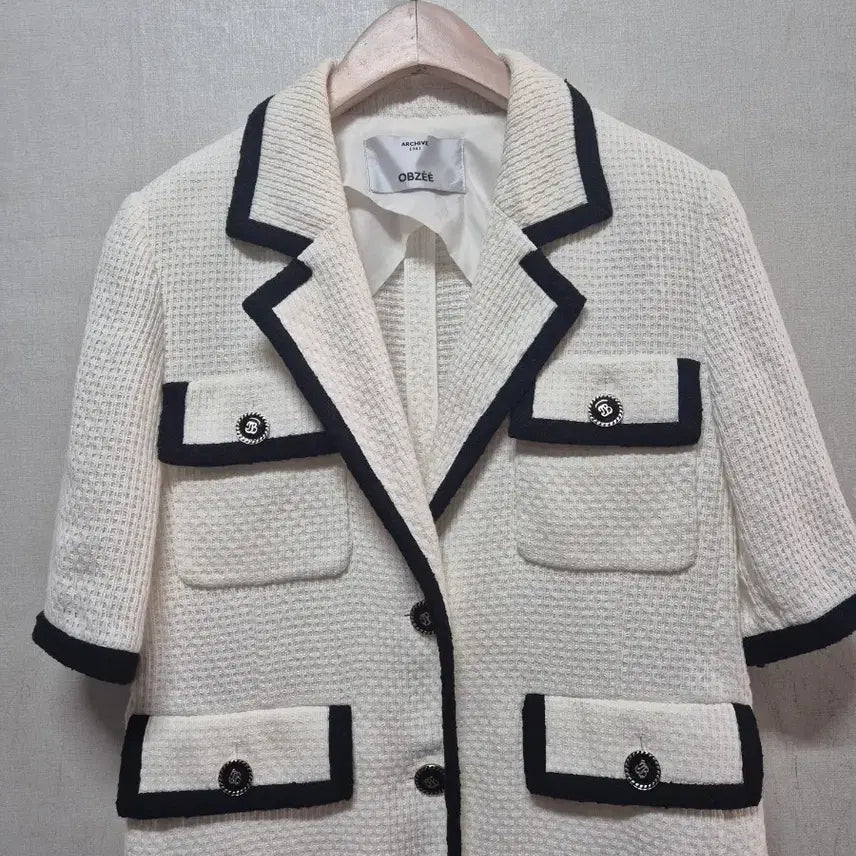 [BUNJANG] OBZEE Tweed Jacket / OBZEE 트위드 자켓