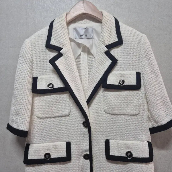 [BUNJANG] OBZEE Tweed Jacket / OBZEE 트위드 자켓
